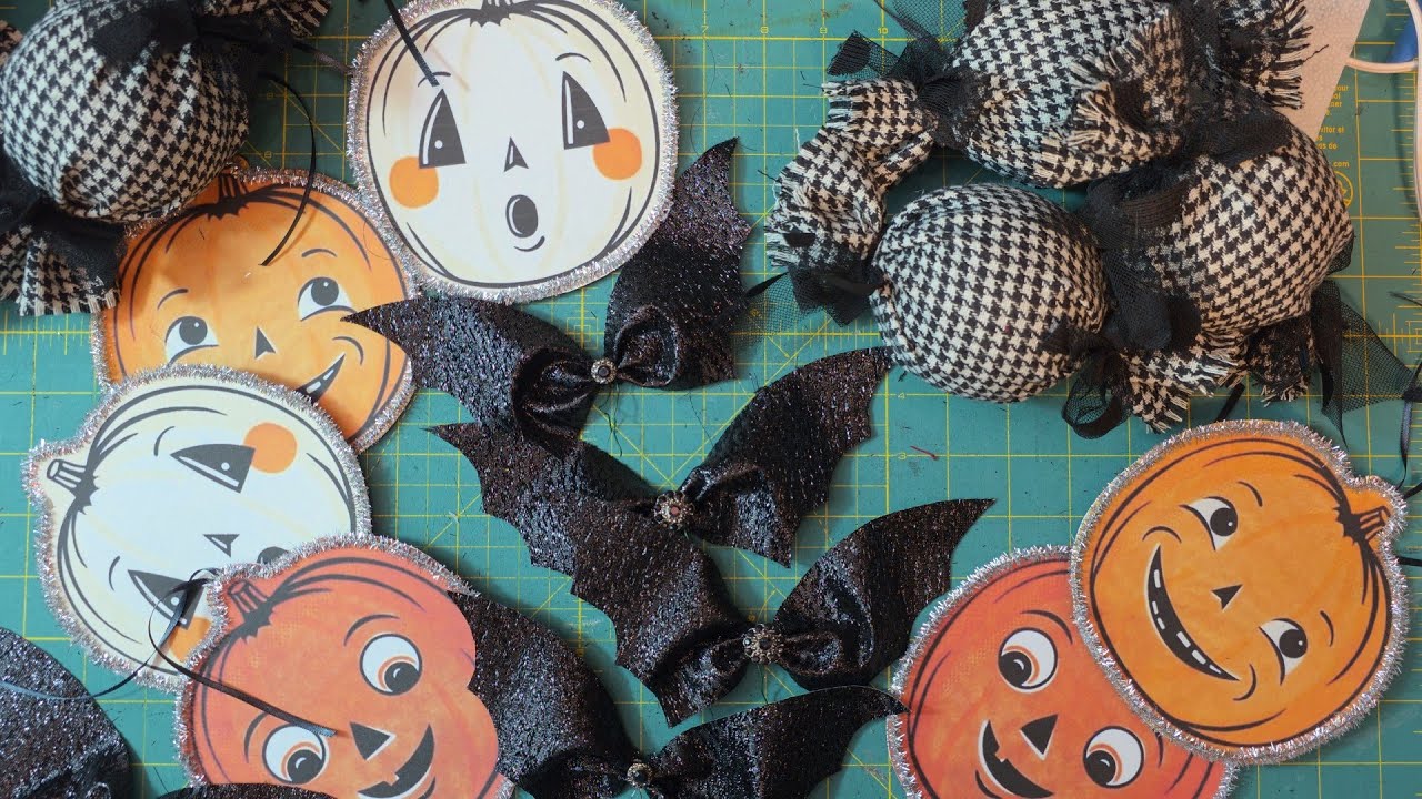 Halloween Ornaments DIY No sewing!