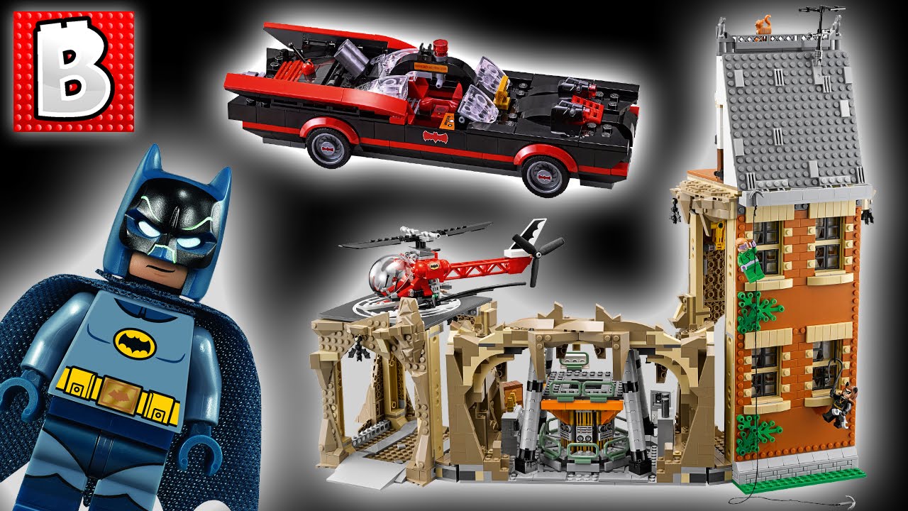Awesome Lego Batcave! Classic Batman TV Series Set 76052 | Unbox Build Time Lapse Review