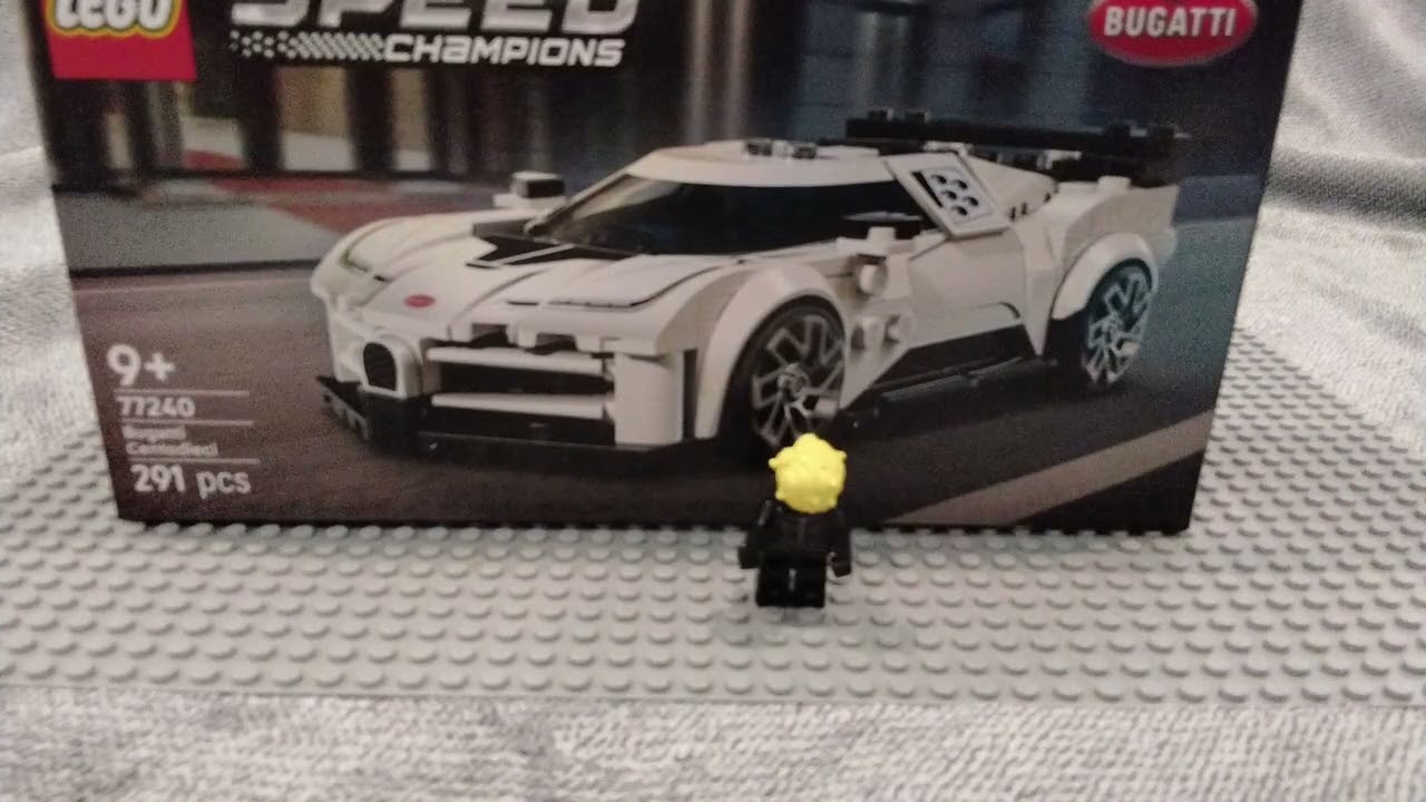 Bugatti built by lego