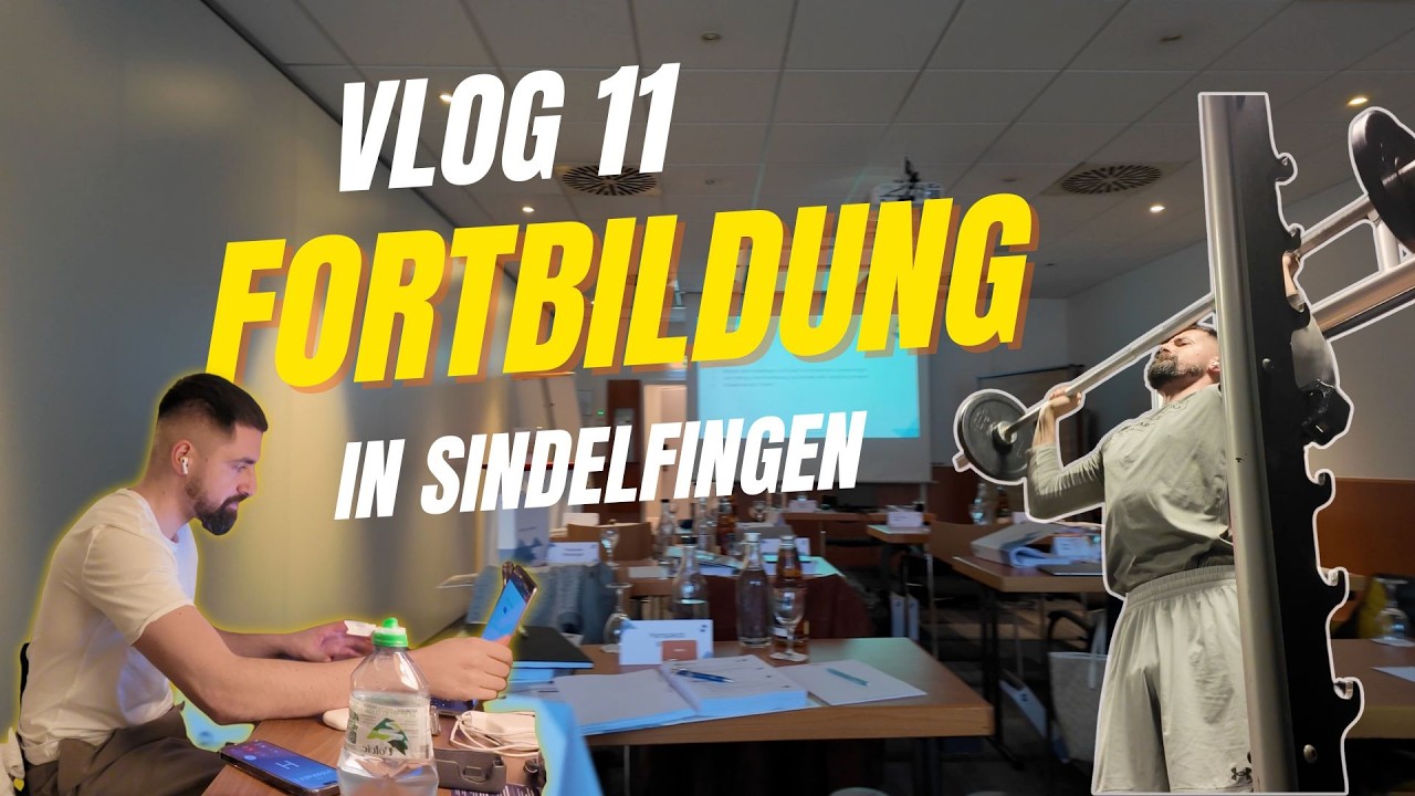 Weiterbildung. Disziplin. Fokus. #vlog