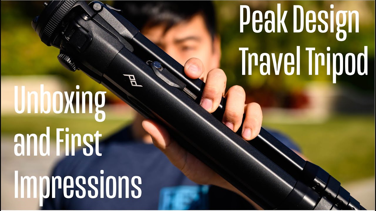 The Peak Design Travel Tripod Unboxing and First Impressions