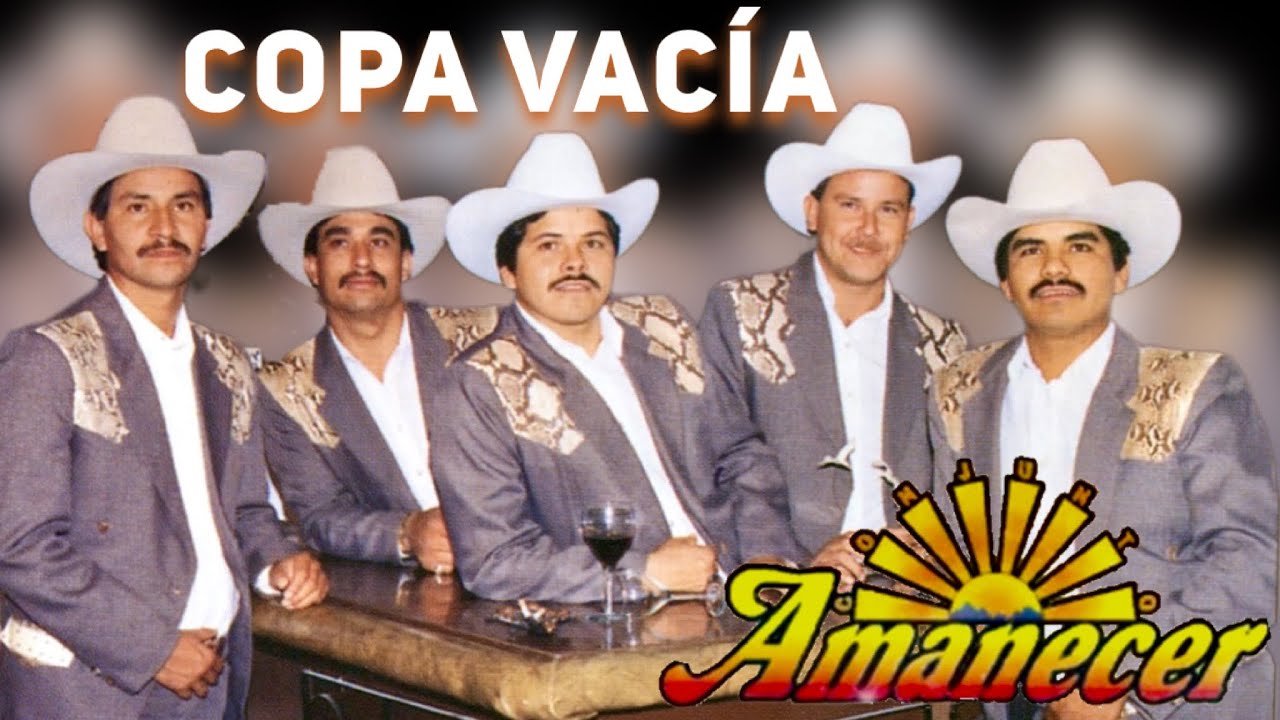 Copa Vacía Karaoke Conjunto Amanecer (Norteño Sax)