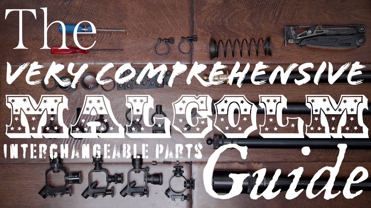 The Very Comprehensive Malcolm Interchangeable Parts Guide - Vintage Scopes at Hi-Lux