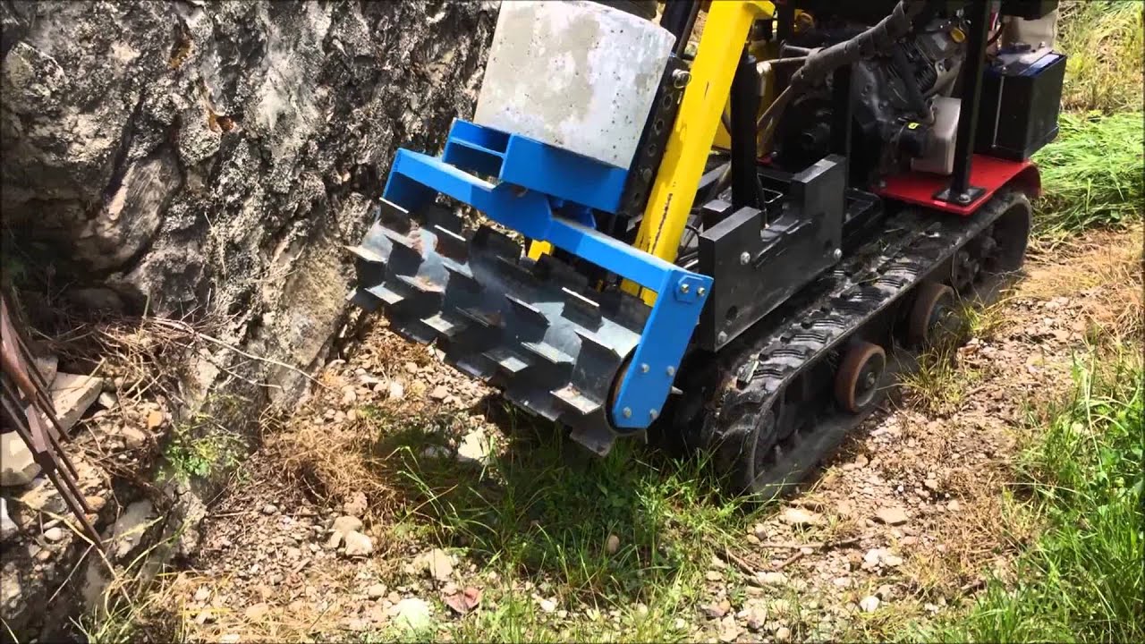 Rolofaca en petit modèle construit pour les vignes du Lavaux (Suisse) - Francey-Vins