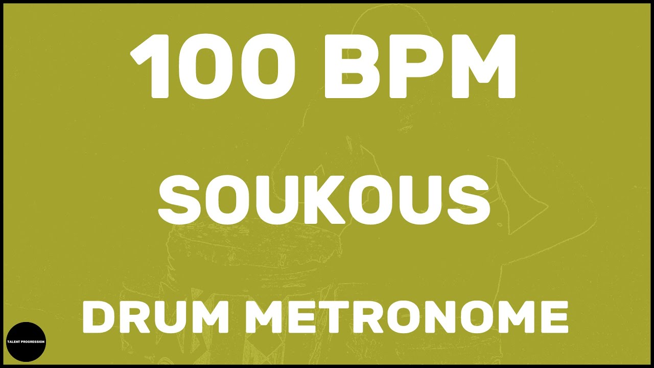 Soukous | Drum Metronome Loop | 100 BPM