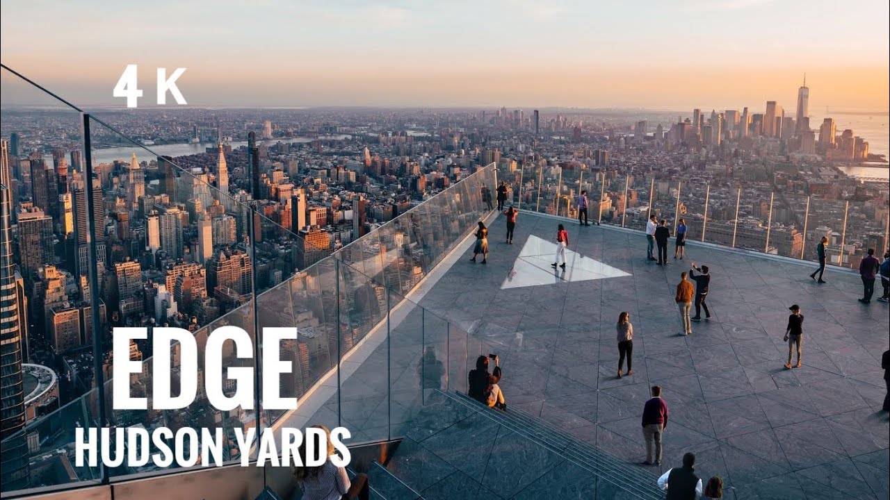The EDGE Sky Deck at Hudson Yards ⁴ᴷ - Walkthrough Tour 2022