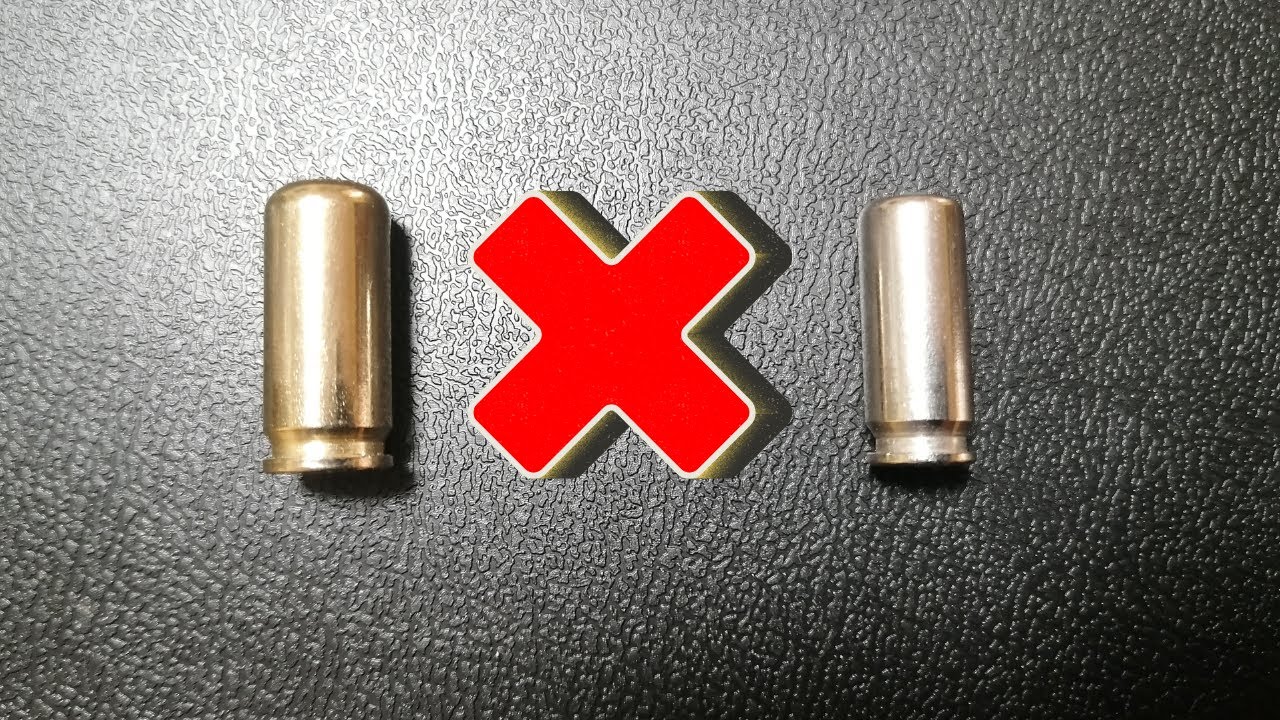 Calibro 8mm e 9mm A SALVE: DIFFERENZA REALE