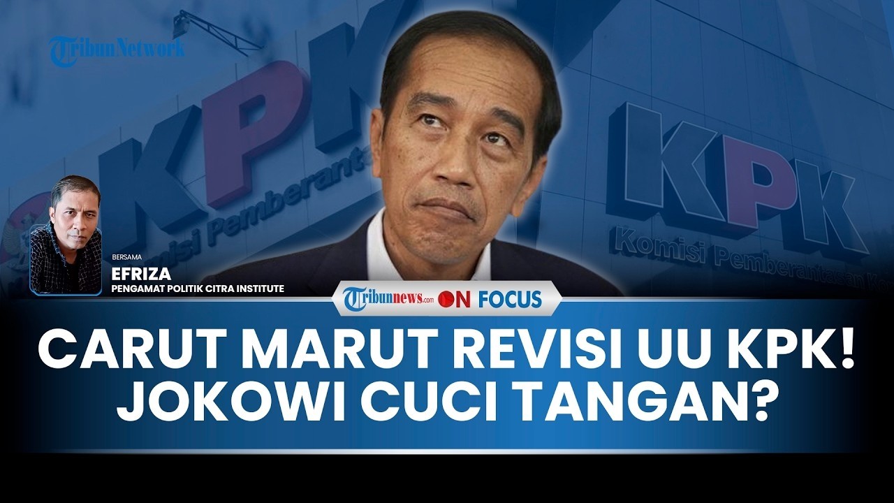 🔴[PORTRAIT] Jokowi Sebut RUU KPK Inisiatif DPR, Pengamat: Aktor Kemunduran Demokrasi Selamatkan Diri