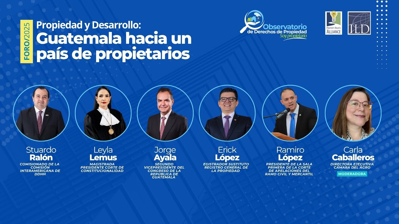 Foro: Defender la propiedad es defender Guatemala
