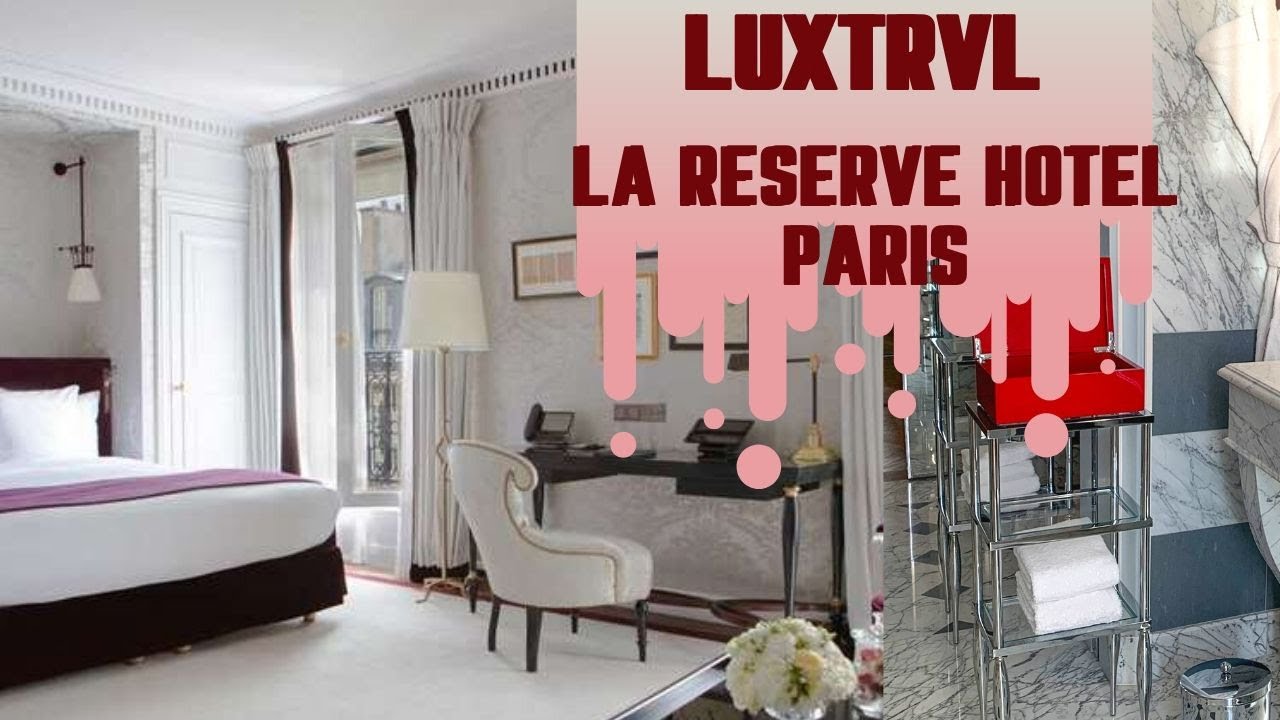 Best Hotel in the World by CNTraveler Look Inside La Reserve Hotel Paris
