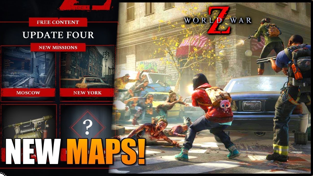 New Maps are AMAZING! World War Z - in Depth: Upcoming Moscow & New York Missions for Update 4! WWZ