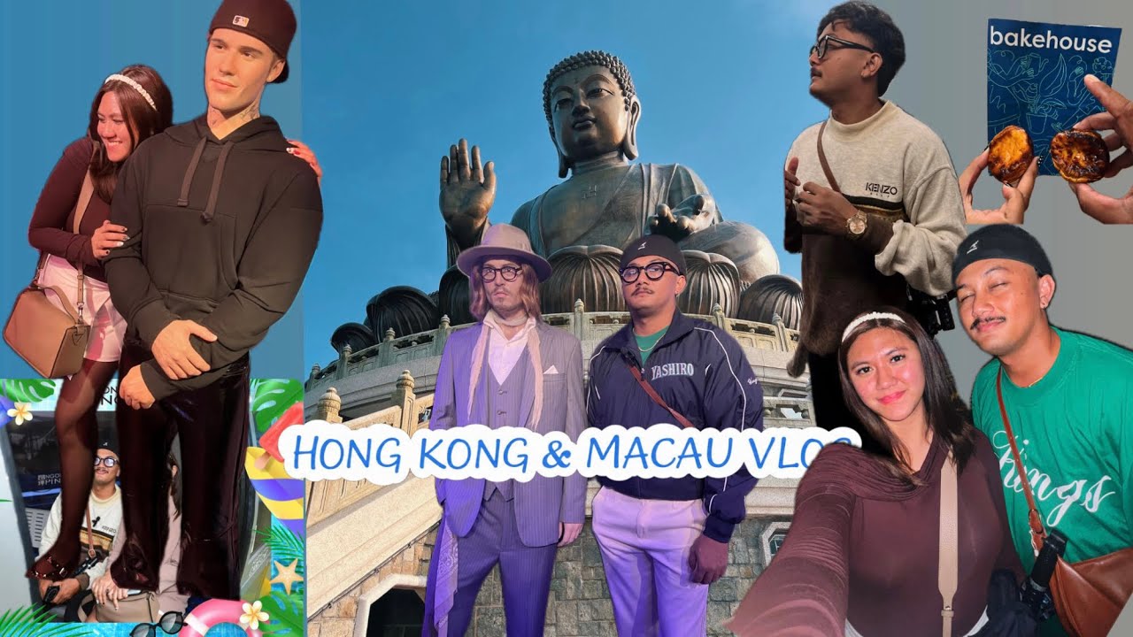 HongKong + Macau DiY travel (9D8N) 🇲🇴🇭🇰 part 2/3 | Peaktram, Madame Tussauds & ngong ping village