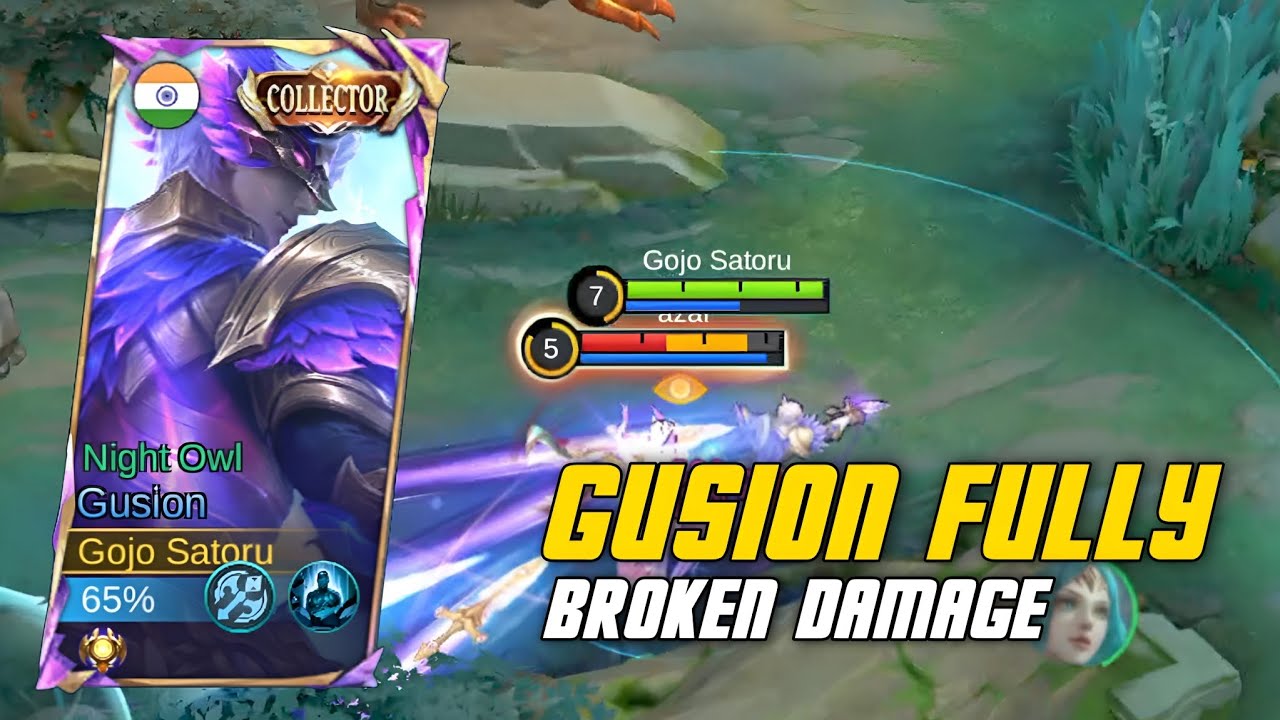 ABUSE THIS  GUSION BUILD TOTALLY BROKEN DAMAGE ONE SHOT 100%