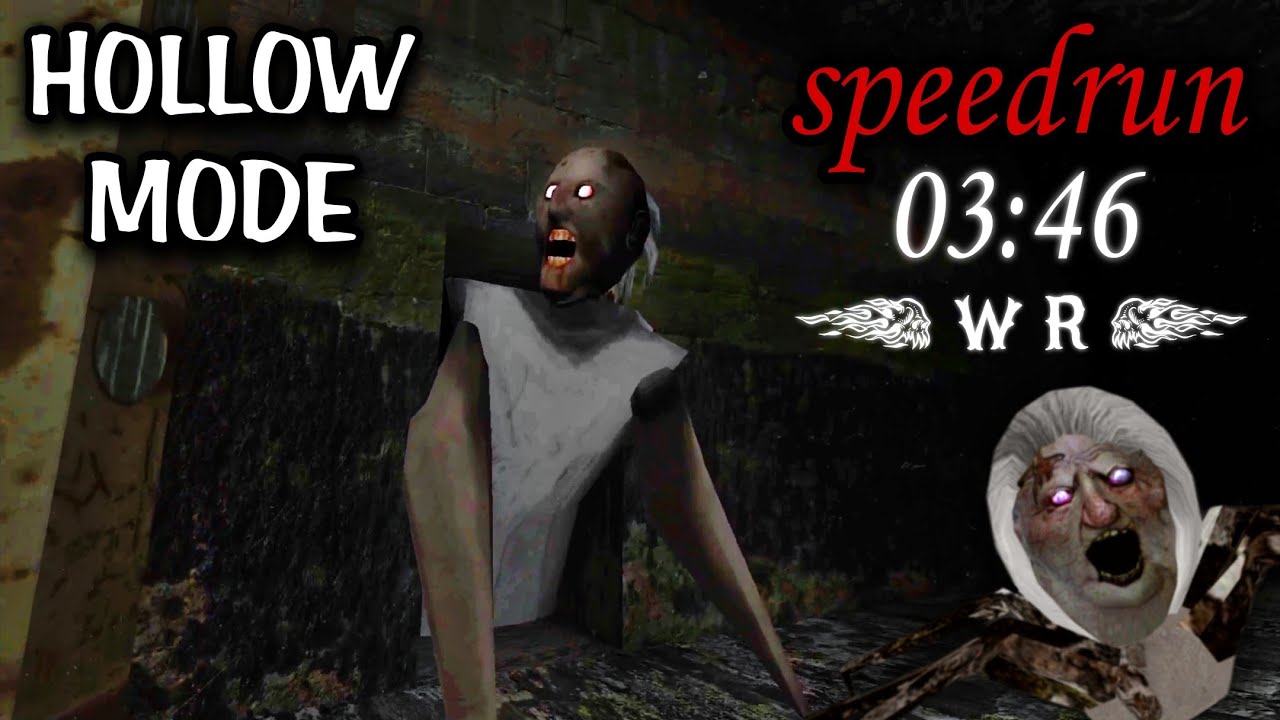 Granny Legacy - Hollow Mode SPEEDRUN in 3:46! (WR?)