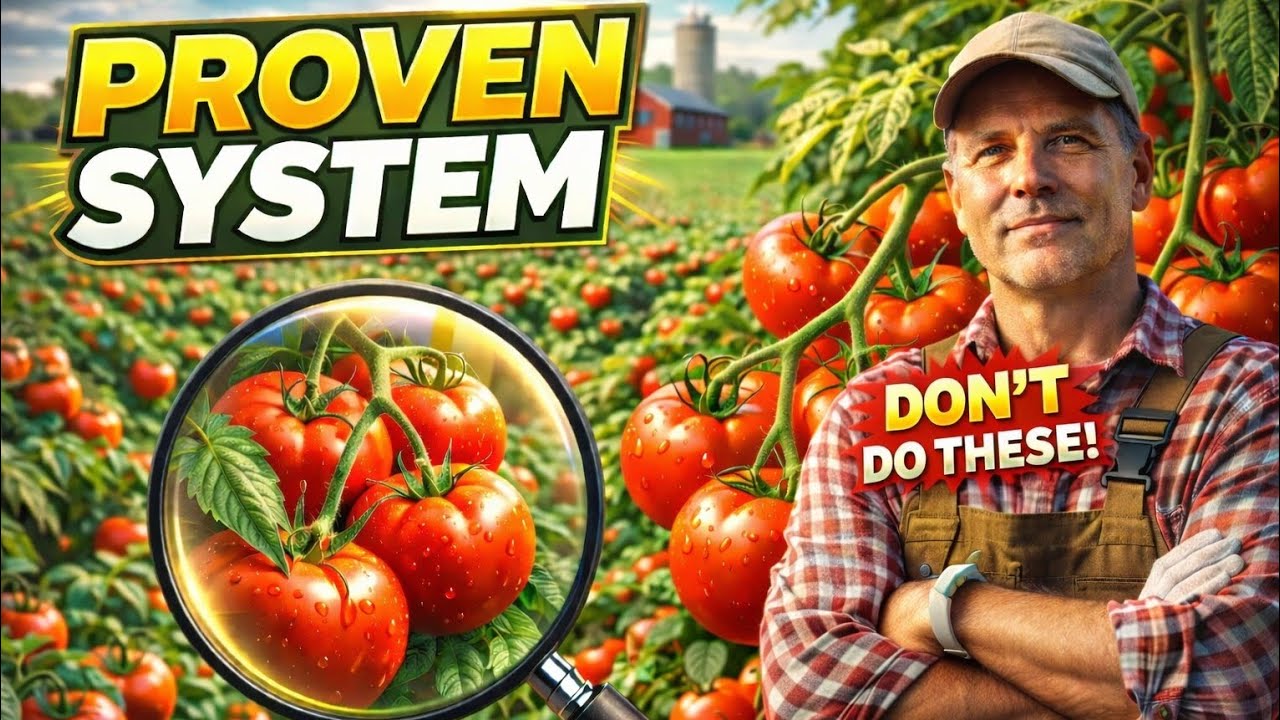 A Proven System That Increases Tomato Yield Fivefold (Hidden Scientific Methods)