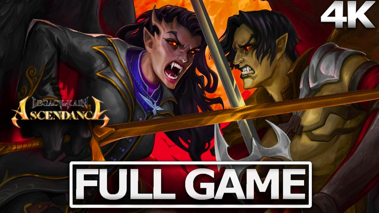 LEGEND OF KAIN: ASCENDANCE Full Gameplay Walkthrough / No Commentary【FULL GAME】4K Ultra HD
