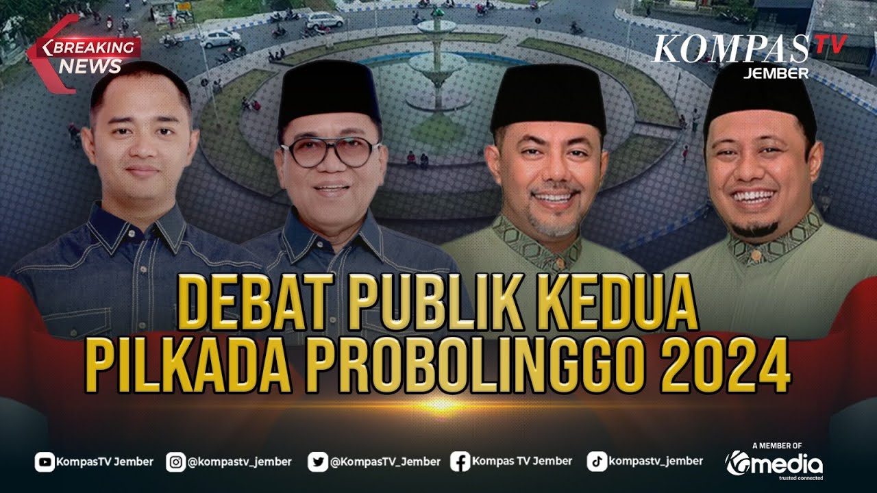 [FULL] Debat Kedua Calon Bupati-Wakil Bupati Probolinggo 2024, Zulmi-Rasit VS Gus Haris-Ra Fahmi