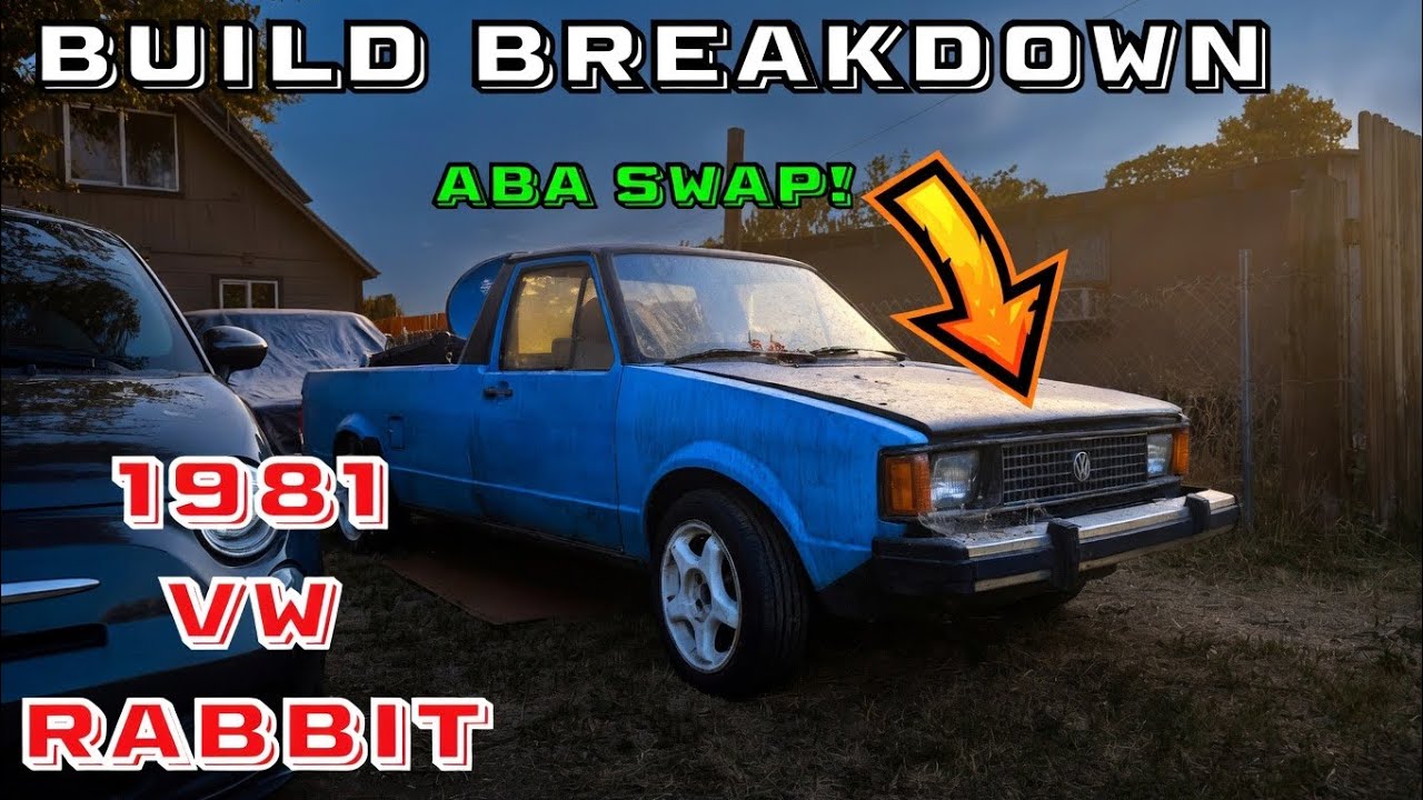 1981 Volkswagen Rabbit Pickup MK1: Complete Build Breakdown