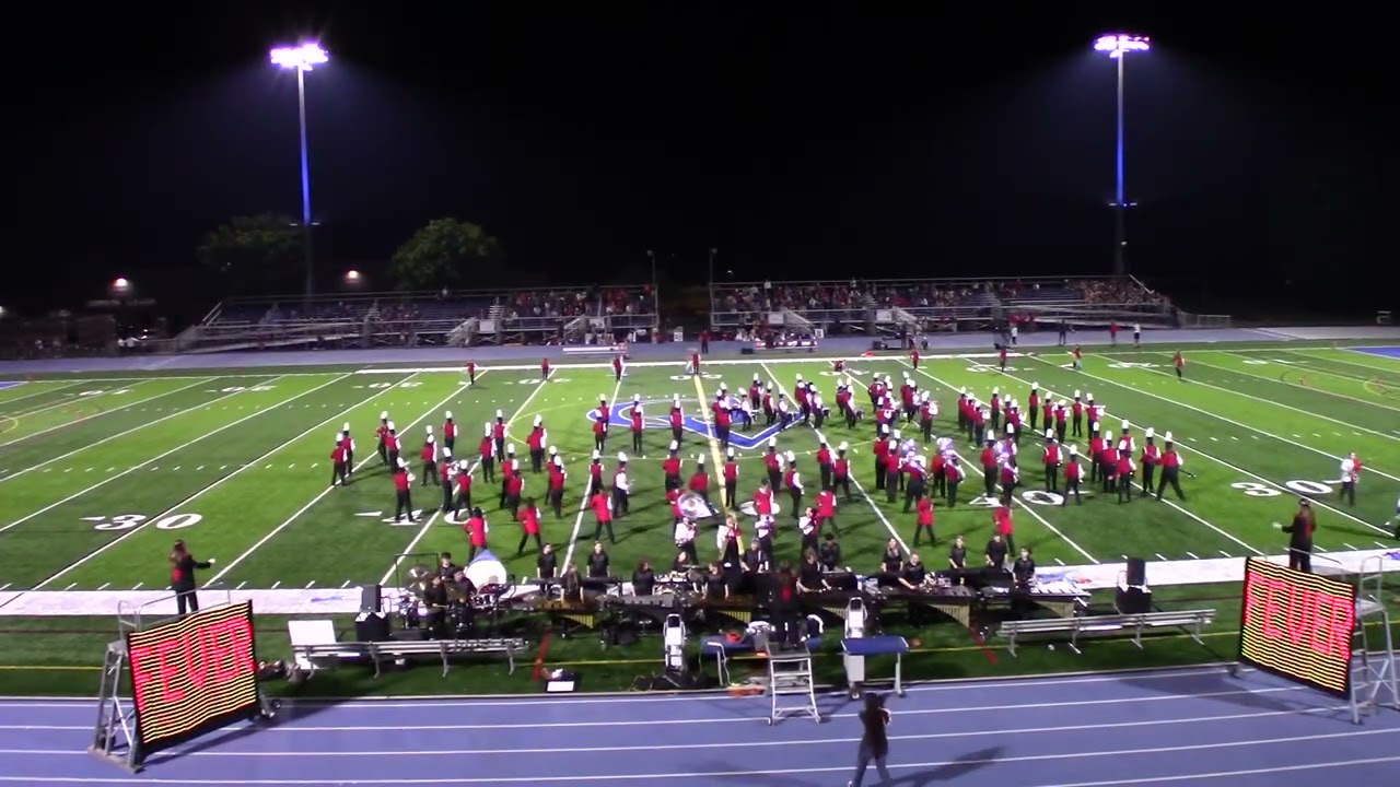 Owen J. Roberts High School Marching Band and Colorguard - Halftime @ Great Valley - 09.05.2025