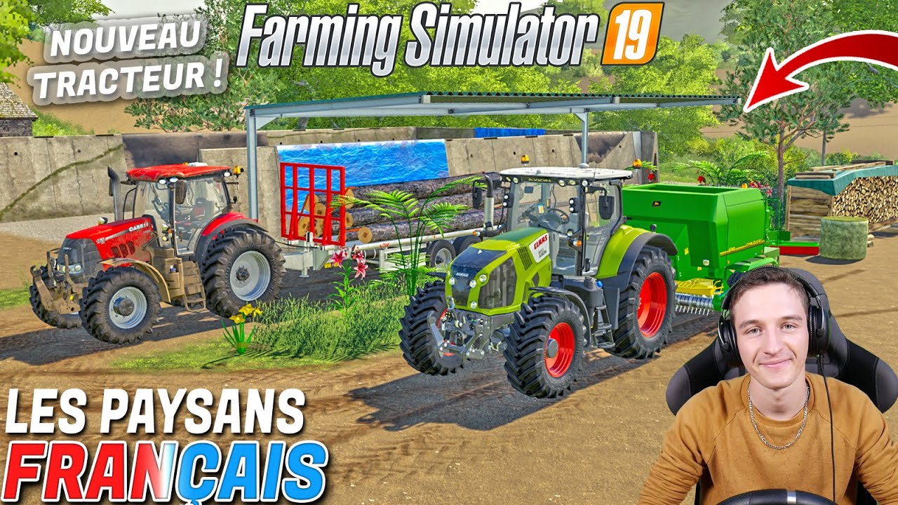 LES PAYSANS FRANÇAIS ! ENFIN UN NOUVEAU TRACTEUR !