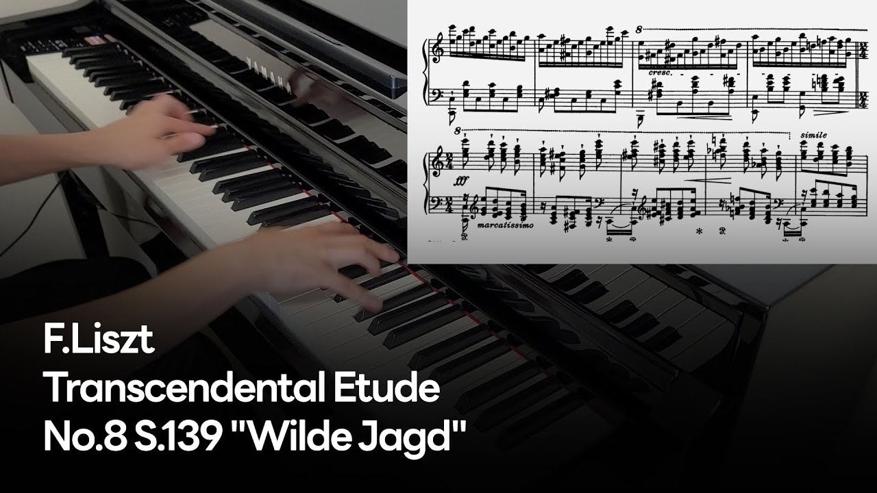 F.Liszt - Transcendental Etude No.8, S.139 