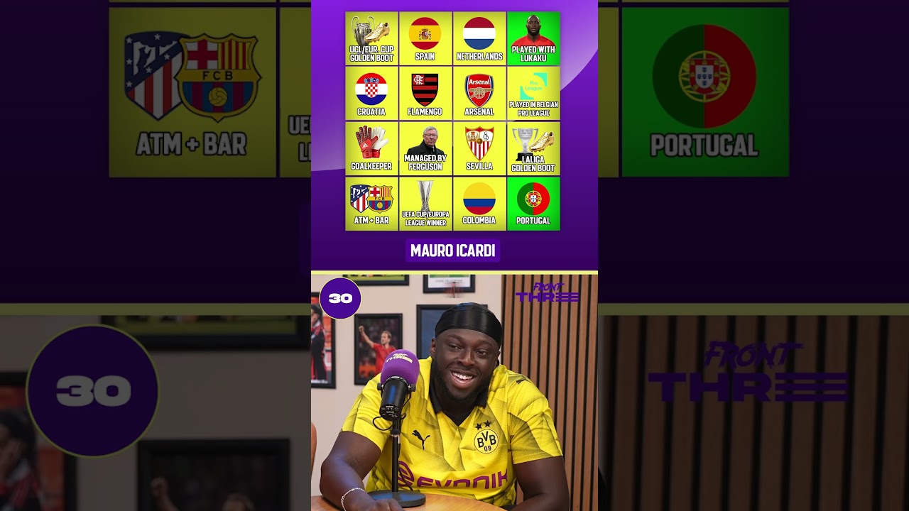 FUNNIEST FOOTBALL BINGO QUIZ 🔥 #shorts #soccer