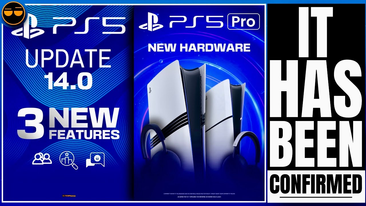 PLAYSTATION 5 - NEW PS5 UPDATE 14.0 NOW LIVE - 3 New Features ! NEW PS5 PS5 Pro Hardware CONFIRMED&hellip;