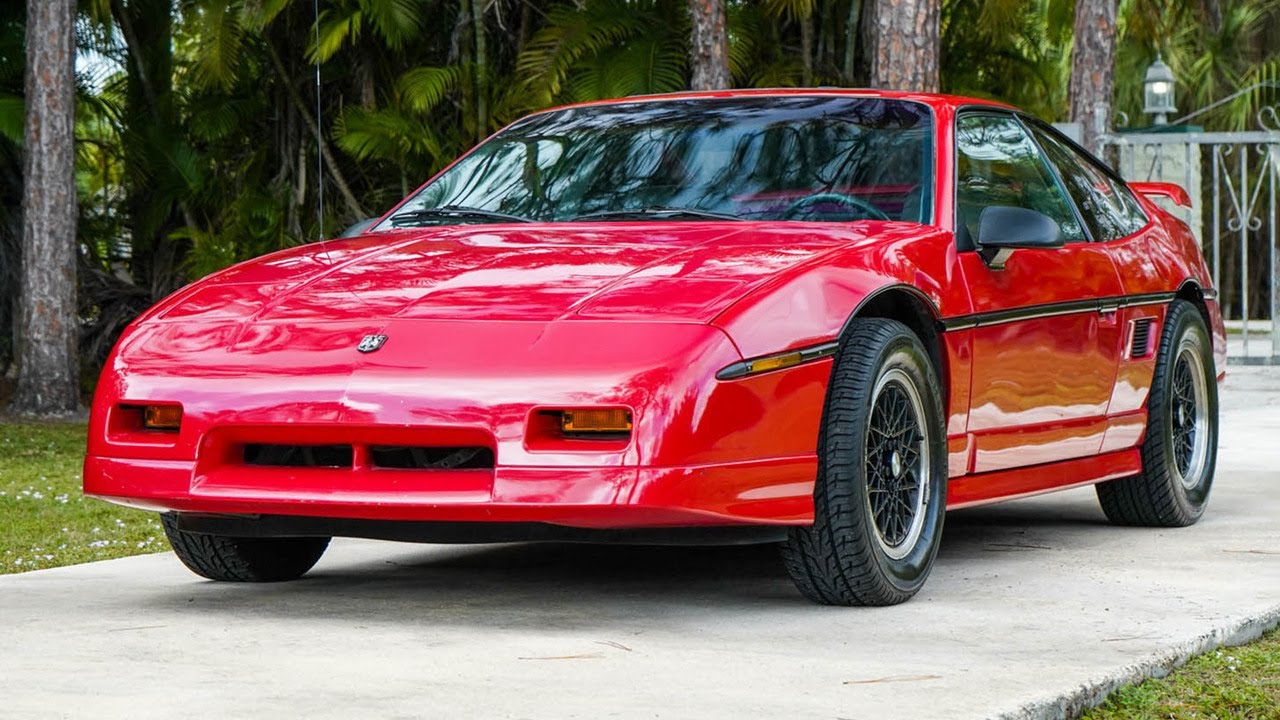 1988 Pontiac Fiero GT Walk-around Video