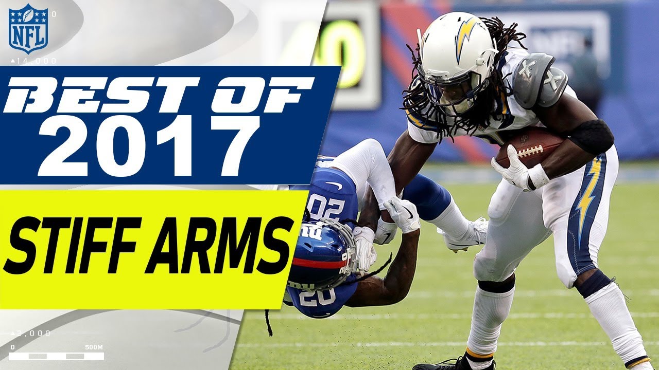 Top Stiff Arms & Power Moves of the 2017 Season! | NFL Highlights
