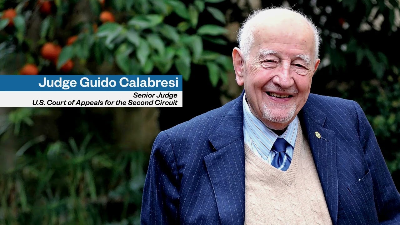 Constitution Day 2023--Judge Guido Calabresi on Clerking for Justice Hugo L. Black.