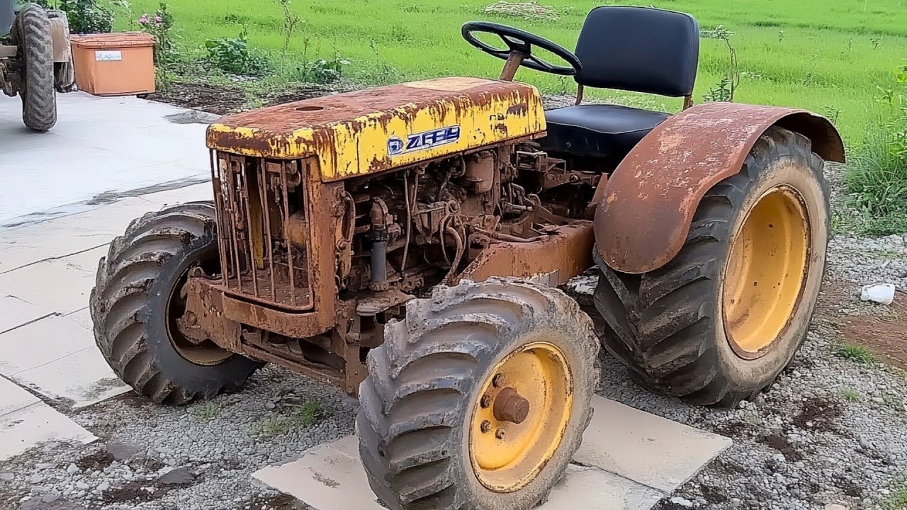👉 Restore Old Rusty KUBOTA Tiller For Farmers a Master Mechanic // Restore Broken KUBOTA Tiller Dead