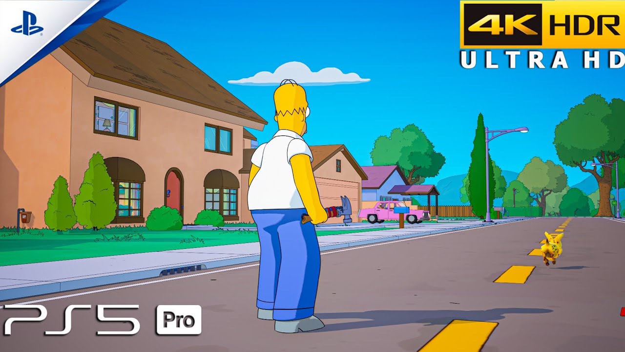 Fortnite (PS5 Pro) 4K 120FPS HDR Gameplay | Skin Homer Simpson