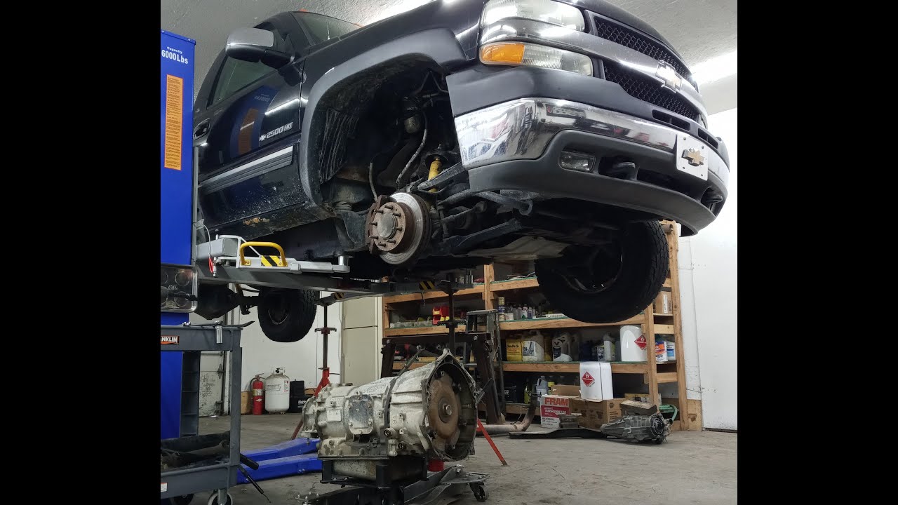 Chevy 2500HD Allison transmission rebuild part 1 disassembly