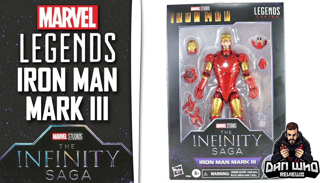 Marvel Legends Iron Man Mark 3 The Infinity Saga Action Figure Review