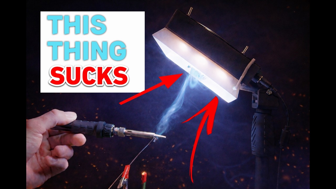 How I made a 3D Printed Fume Extractor for Soldering
