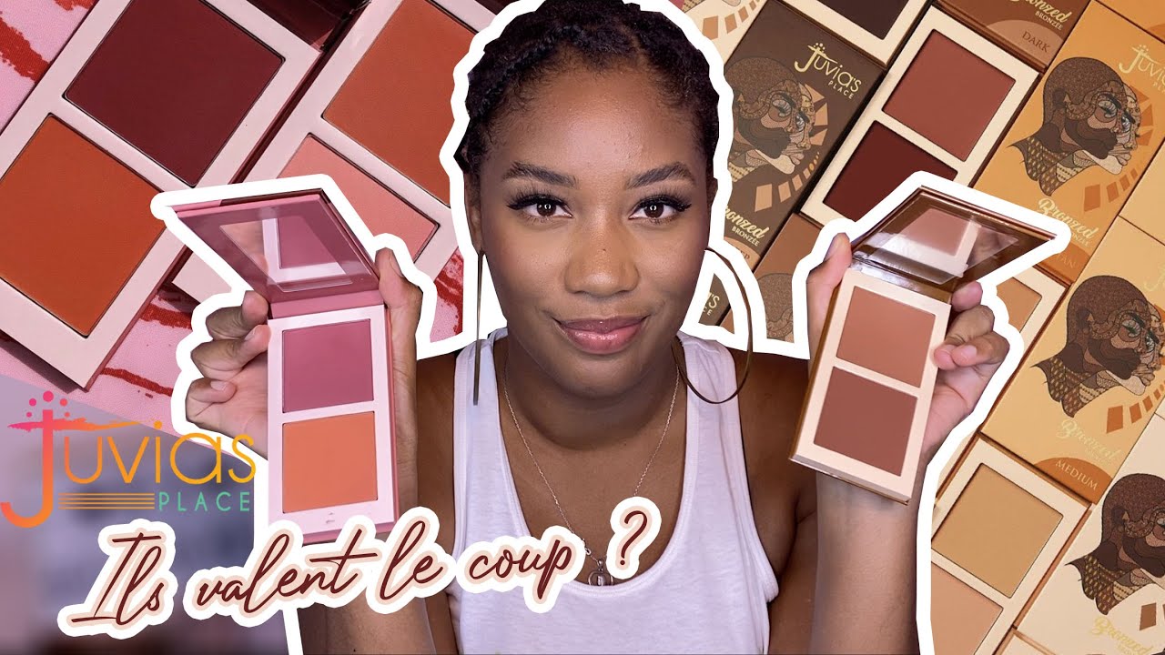BLUSHS ET BRONZERS JUVIA'S PLACE : de vraies pépites pour peau noire ?