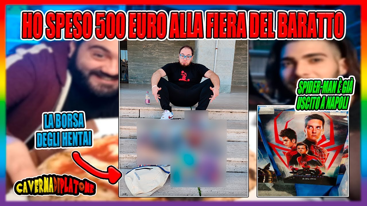 HO SPESO 500 EURO ALLA FIERA DEL BARATTO (BIDONVILLE)