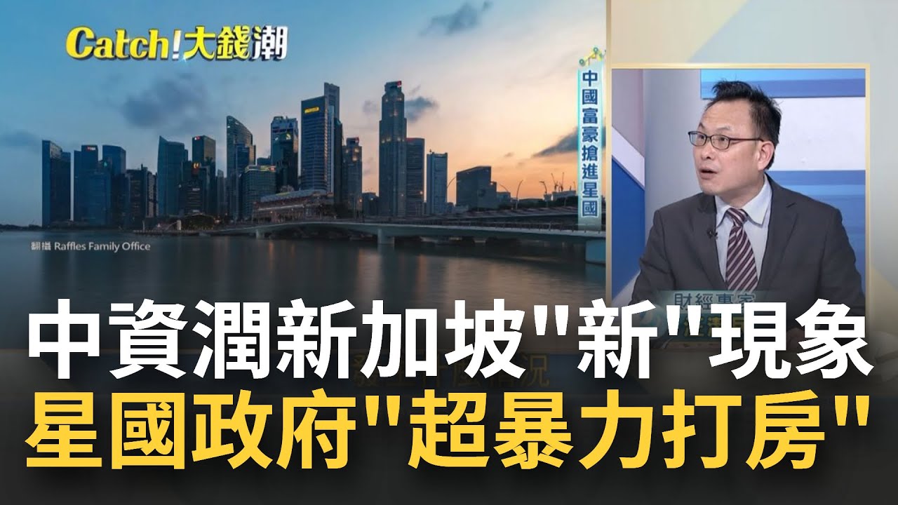 被中國人買成"亞太房價最貴"之國? 新加坡"超暴力打房" 隨處可見烤魚廣告.勞力士大缺貨! 中資潤新加坡"新"現象!│王志郁 主持│20230608｜Catch大錢潮 feat.汪潔民