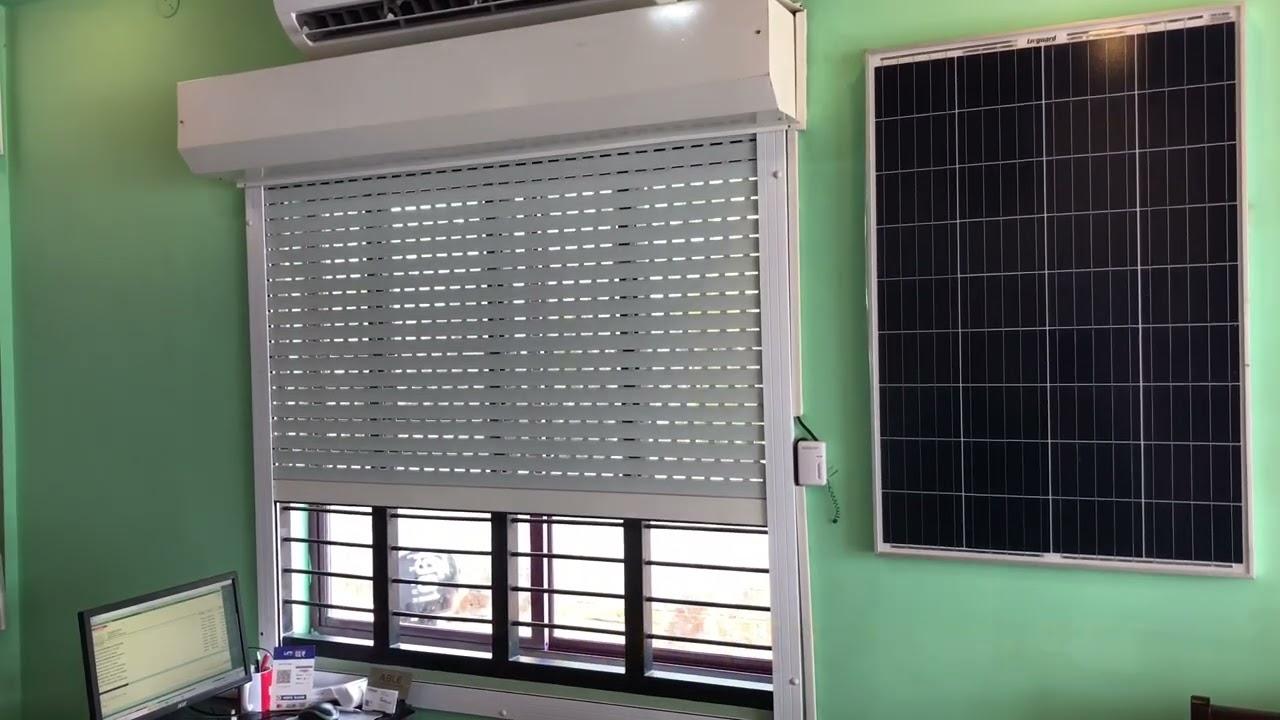 Window Shutters Demo For Home - Kerala | Automatic Shutter | Security Shutters Kerala- 9048488480