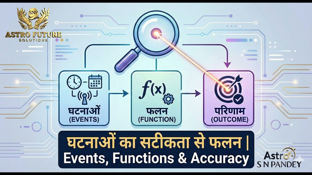 जीवन की बड़ी घटनाओं का सटीक फलन