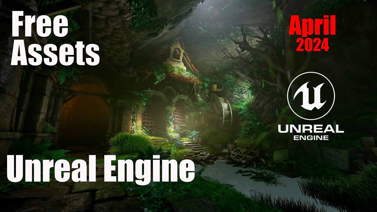 Бесплатные ассеты Unreal Engine 5 ( 4 ) за апрель 2024г
