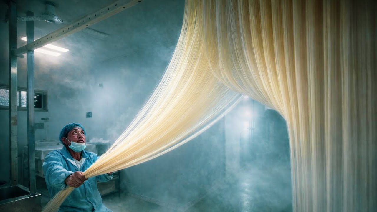 China's 600-Year-Old DRAGON BEARD PHOENIX TAIL Royal Food｜皇帝的挂面制作｜中国美食