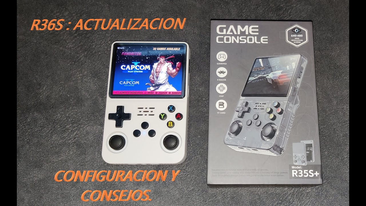 R36S ACTUALIZACION, CONFIGURACIONES INICIALES Y ALGUNOS CONSEJOS EN DETALLE !!