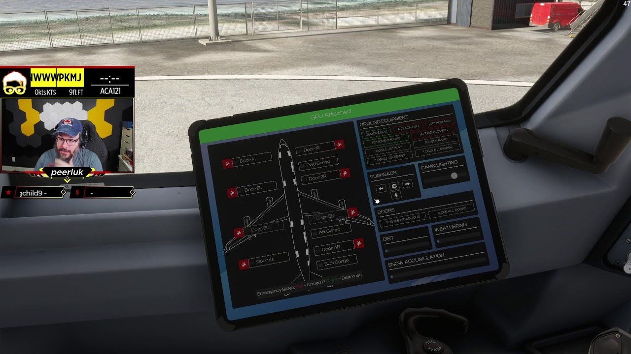 Coding in Home Assistant while... Leg 29 of the  World Tour 2026 . Inibuilds A340