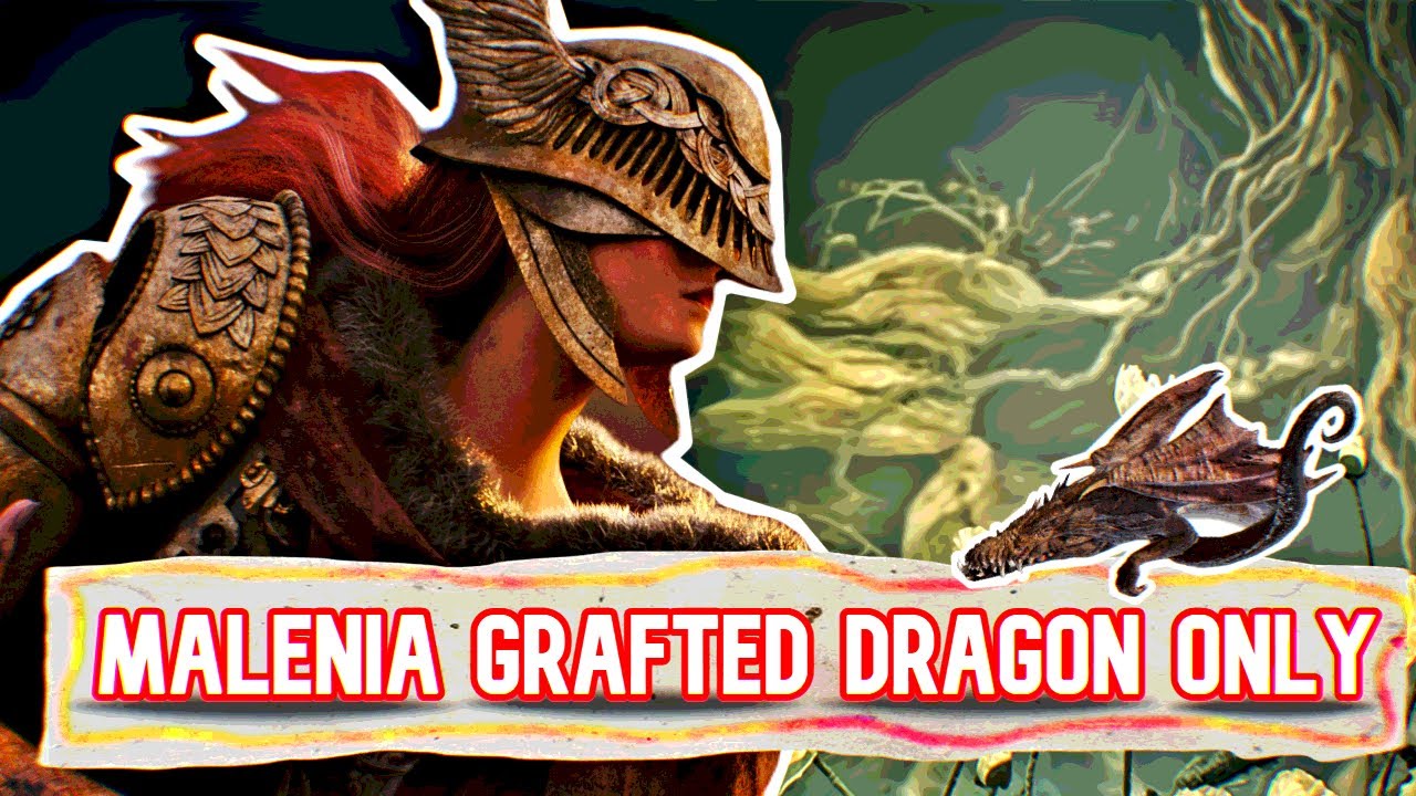 Beating Malenia with Grafted Dragon Weapon