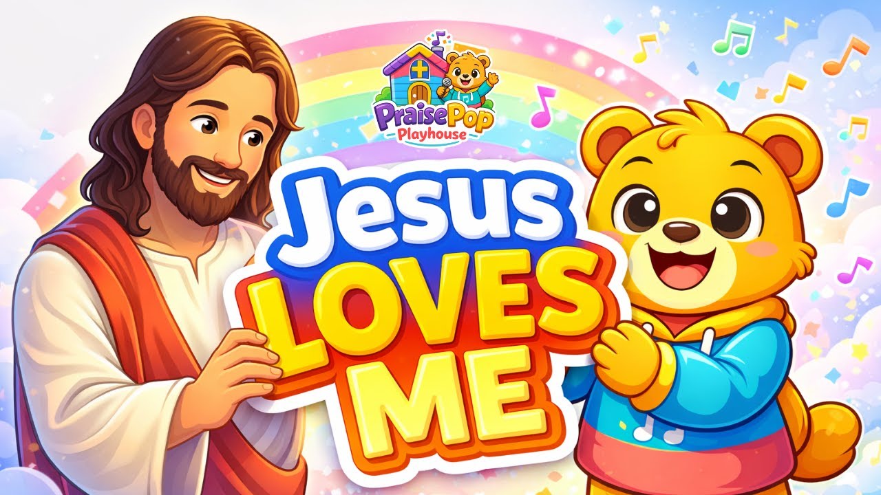 Jesus Loves Me (Clap & Sing Version) | Kids Gospel Song🎶  #faithforkids #kidsworship #biblesongs
