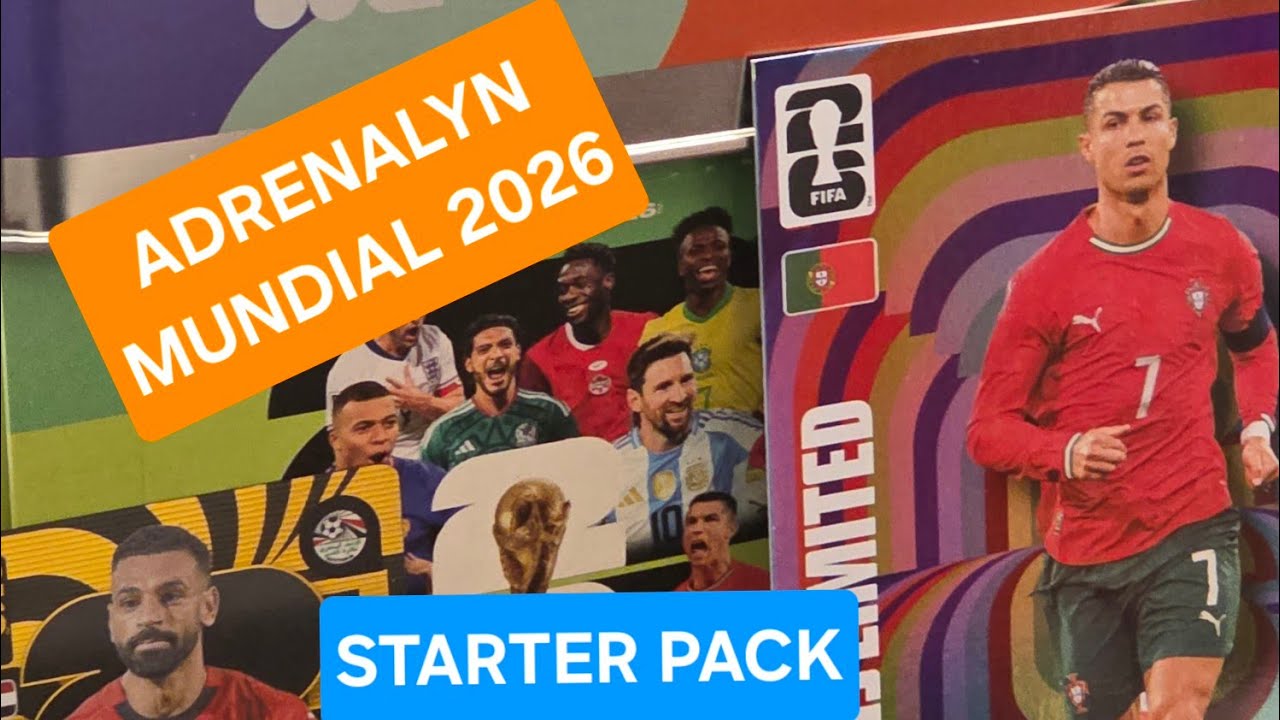 Mundial 2026 Adrenalyn XL - Conocemos las cartas del Mundial #Unboxing #wc2026 #panini #Messi #Asmr