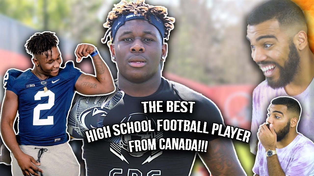 The #1 High School Football Player In Canada Has Over 43 Offers!!!- Jesse Luketa Highlights