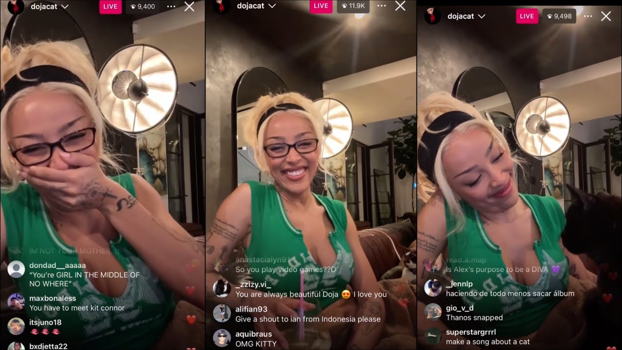 Doja Cat - Instagram Live ‘ROLE PLAY’ (May 12,2025)