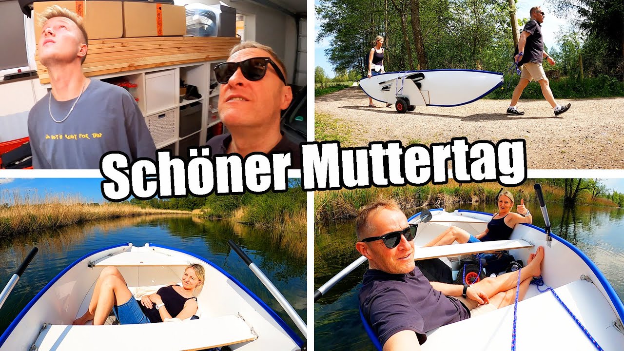 Schöne Muttertag Überraschung für Marie 😎 AddiHabibi Banana-Boot Vlog
